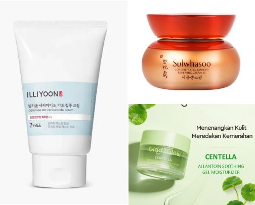 The Best Moisturisers for All Skin Types cover photo collage