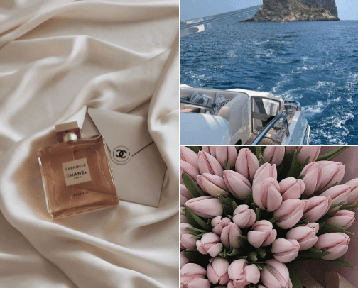 Luxury and stylish cover photo collage