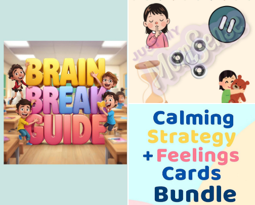 Feelings & Emotional Regulation Resources cover photo collage