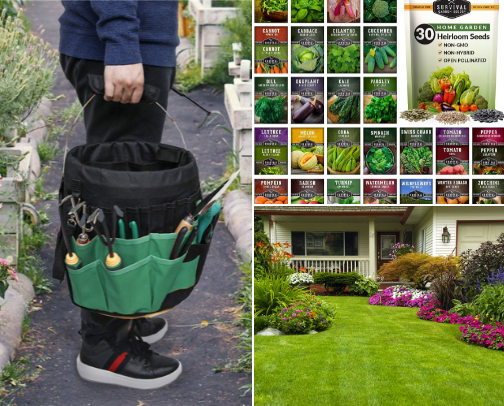 Cultivate a Healthier Home and Planet with Home Gardening cover photo collage