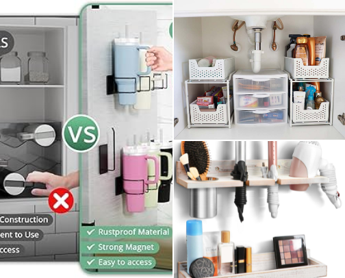 Must have gadgets for a neat kitchen and bathroom. cover photo collage