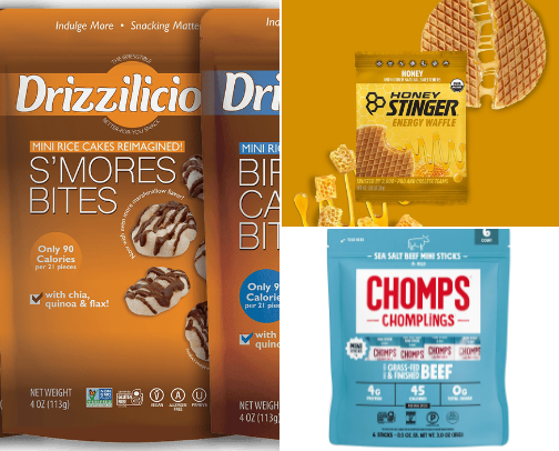 Better for you snacks cover photo collage