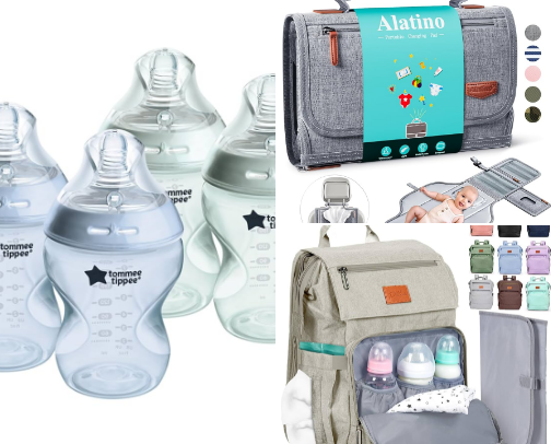 On-the-Go Baby Essentials cover photo collage