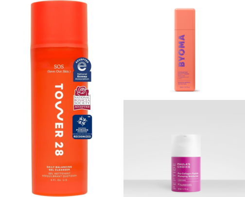 My Current Skincare Routine cover photo collage