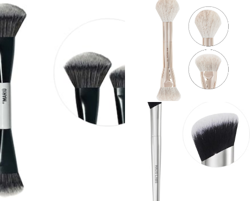 Makeup Brushes cover photo collage