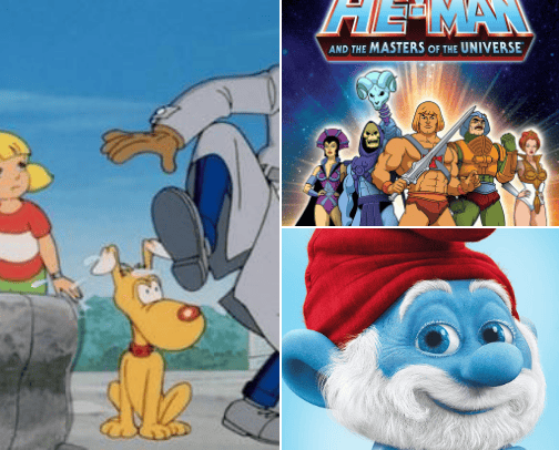 Cartoons I grew up watcing cover photo collage