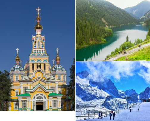 Steppes, Skyscrapers & Snow: Why Kazakhstan is 2026's Top Destination cover photo collage
