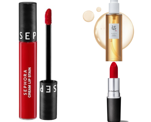 My favorite beauty recs cover photo collage
