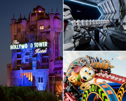 Hollywood Studios Tips, Tricks & Hacks: A Local's Guide to Doing Disney's Thrill Park Right cover photo collage