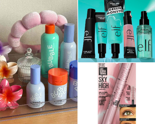 AFFORDABLE MAKEUP/SKINCARE PRODUCTS . cover photo collage