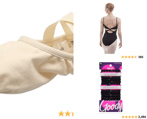 Essential Dancewear and Accessories cover photo collage