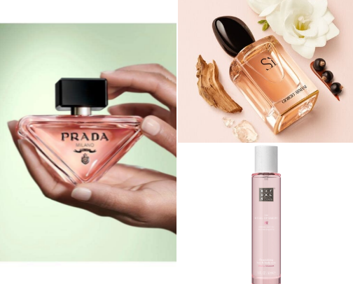 The Art of Scent: Body Mists & Parfums 🌸 cover photo collage