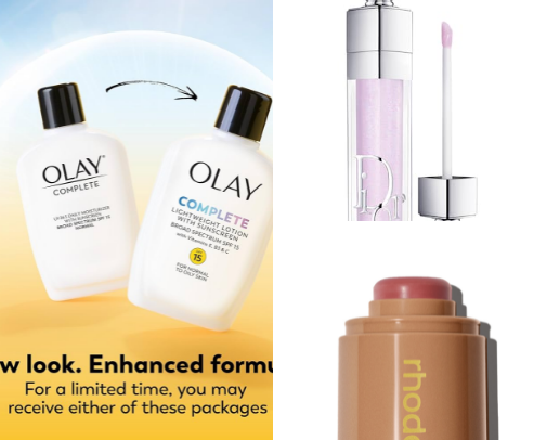 Minimalist beauty products for school going girlies! cover photo collage