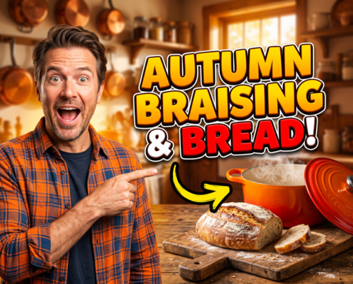 The Ultimate Autumn Dutch Oven Braising & Artisan Sourdough Baking Guide: Enameled Cast Iron, Proofing Baskets & Hearth Cookware cover photo collage