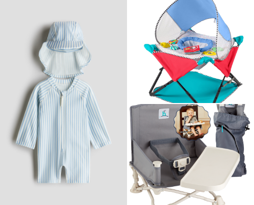 👶🏼 What to pack for Baby - Beach Vacation 🌴 cover photo collage