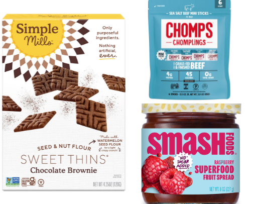 Healthy Snacks I Can't Stop Eating cover photo collage