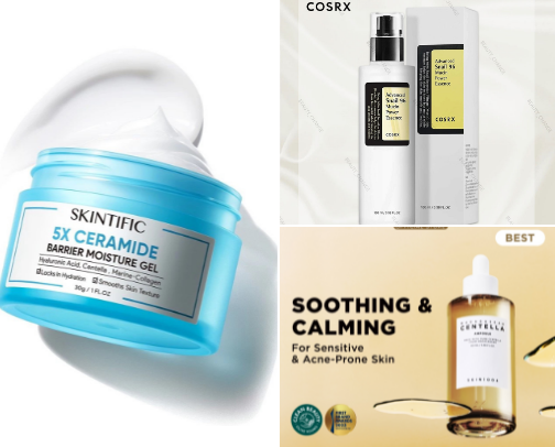Go-to self-care products cover photo collage