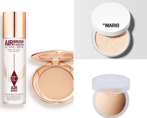 Get-Snatched Setting Powders🧏🏼‍♀️ cover photo collage