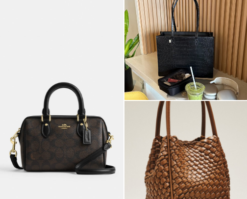 GIRLY bags for every occasion cover photo collage