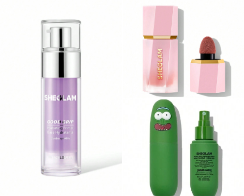 SHEGLAM makeup must haves! products for a whole makeup routine cover photo collage