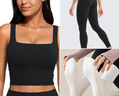 In my Pilates and running girl era ✨ cover photo collage