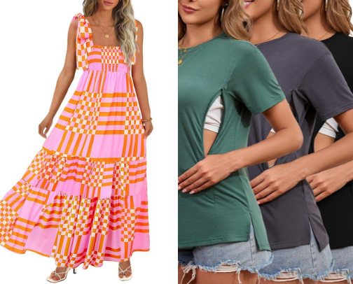 Nursing Friendly Attire cover photo collage