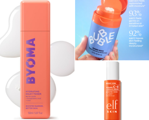 dry skin on a budget cover photo collage
