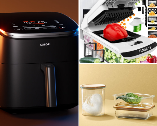 Most -Loved Kitchen Gadgets! cover photo collage
