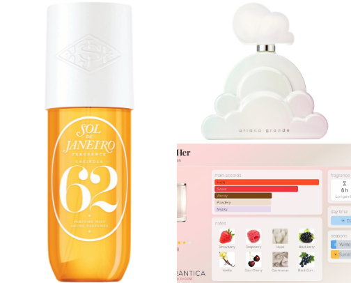 🌸 PERFUMES & BODY MISTS cover photo collage