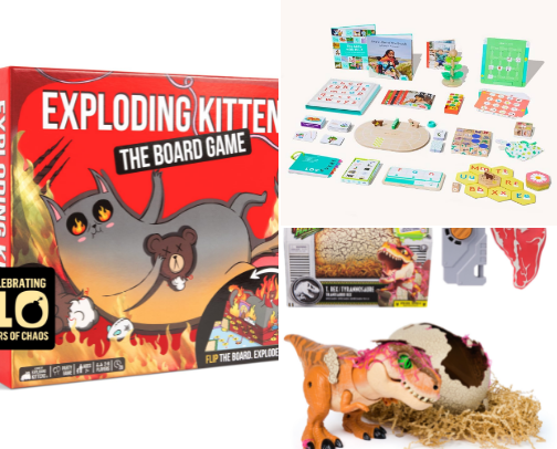 Amazon Holiday Kids Gift Book cover photo collage