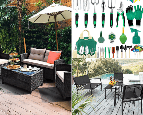 Transform Your Space: Top Picks for Home, Garden, & Tools! cover photo collage