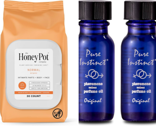 Be irresistible! Delicious Yoni! Sensual Attraction. Fave Feminine products! cover photo collage