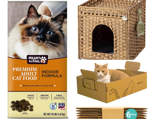 Cat stuff cover photo collage