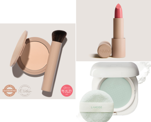 Everyday "No-Makeup" Makeup Essentials cover photo collage