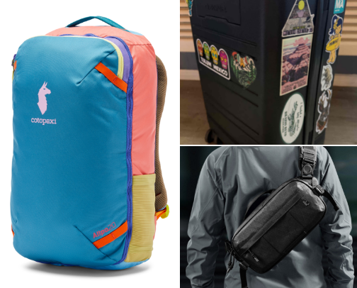 My Travel Gear cover photo collage