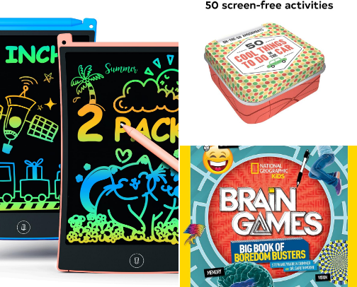 Games and activities for children that aren't screen time 🎲 cover photo collage