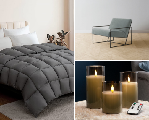 Cozy home🏡 cover photo collage