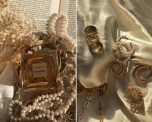 Jewelry cover photo collage