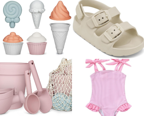 Toddler Girl Easter Basket cover photo collage
