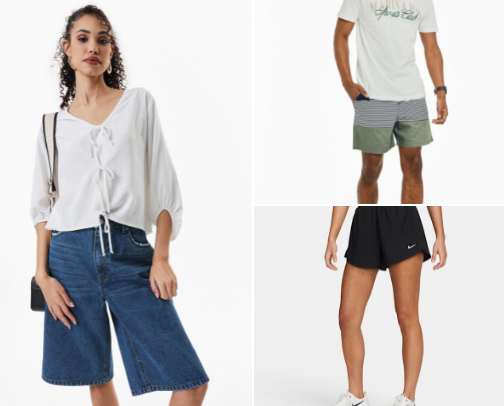 Shorts cover photo collage
