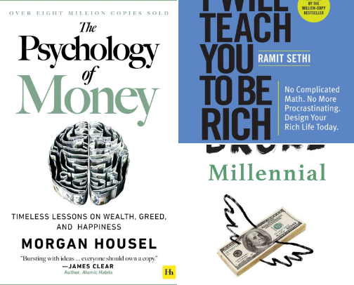 The "Keep Your Bag Secured" Book List cover photo collage