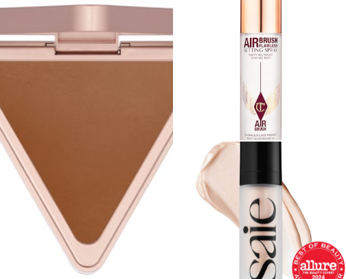 Acne Safe Makeup Routine cover photo collage