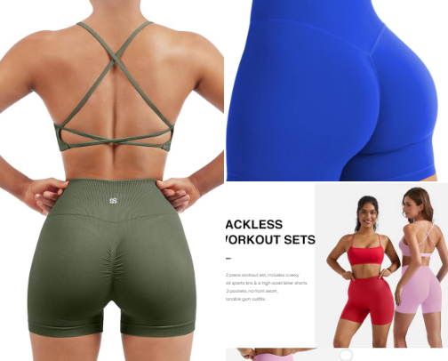 Workout Fits That Keep Me Motivated cover photo collage