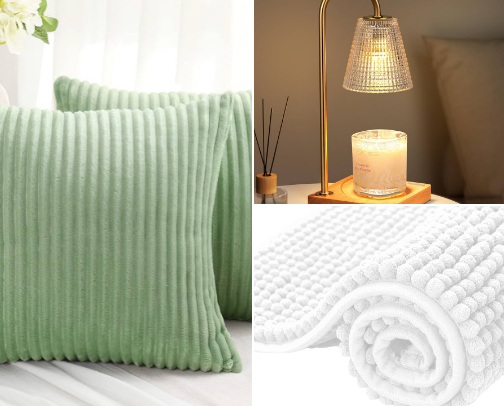 Coziest home vibes cover photo collage