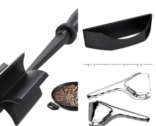 Household items cover photo collage