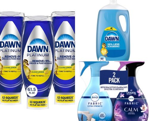 laundry & household cleaners cover photo collage