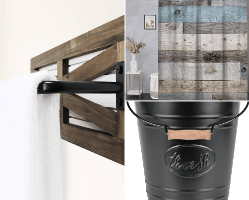 Farmhouse Bathroom cover photo collage