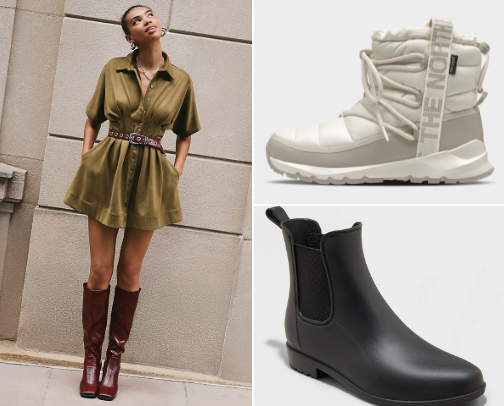 Must have boots cover photo collage