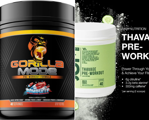 pre workout 🏋🏼‍♀️ cover photo collage