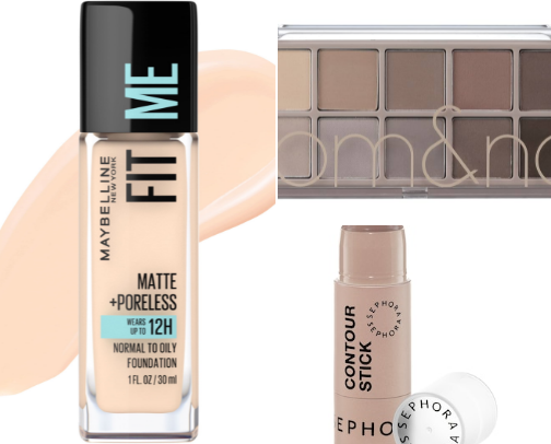 Back to college makeup cover photo collage